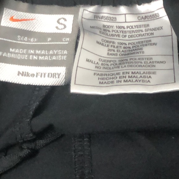 Nike Dri-FIT Women's Training Running Shorts Size Small Black - Picture 6 of 7